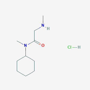 N-Cyclohexyl-N-methyl-2-(methylamino)acetamide hydrochloride