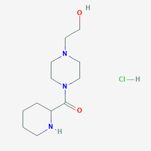 [4-(2-Hydroxyethyl)-1-piperazinyl](2-piperidinyl)-methanone hydrochloride