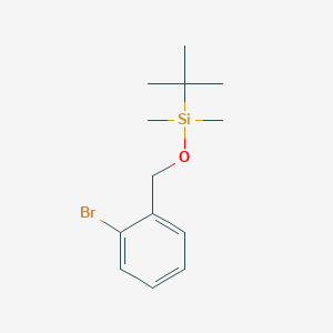 molecular formula C13H21BrOSi B13983946 (2-Bromobenzyloxy)tert-butyldimethylsilane 