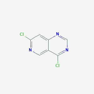 molecular formula C7H3Cl2N3 B13984020 4,7-Dichloropyrido[4,3-D]pyrimidine 