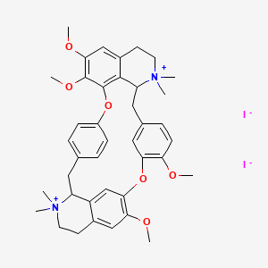 molecular formula C40H48I2N2O6 B13984068 Dimethyl ether tubocurarine iodide 