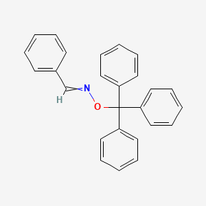 molecular formula C26H21NO B13984098 Benzaldehyde O-Trityloxime CAS No. 31938-13-3
