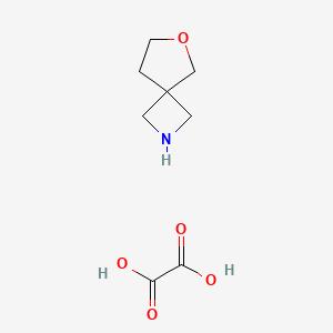 molecular formula C8H13NO5 B1398418 6-Oxa-2-azaspiro[3.4]octane oxalate CAS No. 1392804-58-8