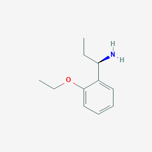 molecular formula C11H17NO B13984388 (R)-1-(2-Ethoxyphenyl)propan-1-amine 