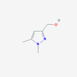 molecular formula C6H10N2O B139845 (1,5-二甲基-1H-吡唑-3-基)甲醇 CAS No. 153912-60-8