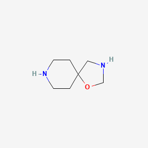 molecular formula C7H14N2O B13984655 1-Oxa-3,8-diazaspiro[4.5]decane 