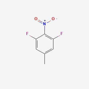 molecular formula C7H5F2NO2 B1398472 1,3-Difluoro-5-methyl-2-nitrobenzene CAS No. 932373-92-7