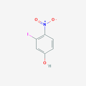 molecular formula C6H4INO3 B1398473 3-碘-4-硝基苯酚 CAS No. 50590-07-3