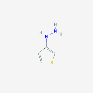 molecular formula C4H6N2S B13984870 Thiophen-3-yl-hydrazine 