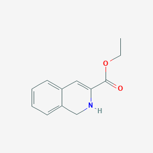 molecular formula C12H13NO2 B13985064 Ethyl 1,2-dihydroisoquinoline-3-carboxylate CAS No. 95377-50-7