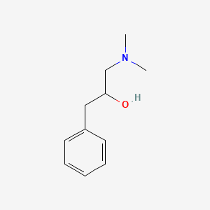 molecular formula C11H17NO B13985204 alpha-((Dimethylamino)methyl)benzeneethanol CAS No. 71151-29-6