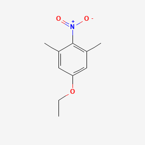 molecular formula C10H13NO3 B13985349 5-Ethoxy-1,3-dimethyl-2-nitrobenzene CAS No. 52177-27-2