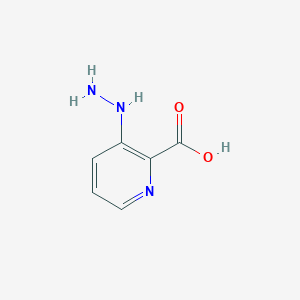 molecular formula C6H7N3O2 B13985364 3-Hydrazineylpicolinic acid 