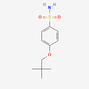 molecular formula C11H17NO3S B13985763 4-(Neopentyloxy)benzenesulfonamide 