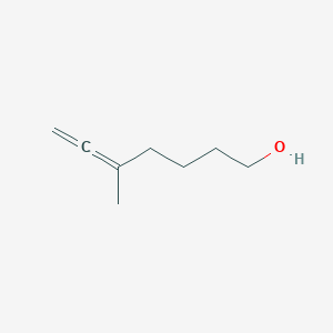 molecular formula C8H14O B13985780 5-Methylhepta-5,6-dien-1-ol CAS No. 110774-42-0