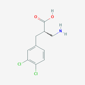 molecular formula C10H11Cl2NO2 B13985852 (S)-3-Amino-2-(3,4-dichlorobenzyl)propanoic acid 