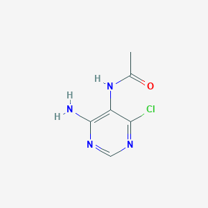 molecular formula C6H7ClN4O B13986061 n-(4-Amino-6-chloropyrimidin-5-yl)acetamide CAS No. 3137-57-3