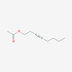 molecular formula C10H16O2 B13986214 Oct-3-ynyl acetate CAS No. 16491-59-1