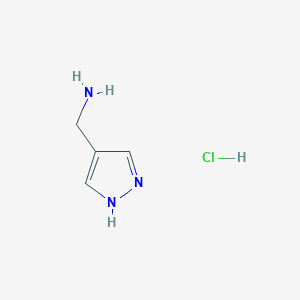 (1H-Pyrazol-4-yl)methanamine hydrochloride