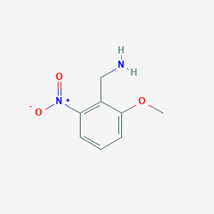 molecular formula C8H10N2O3 B13986626 2-Methoxy-6-nitrobenzylamine 