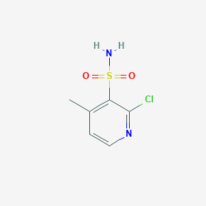 molecular formula C6H7ClN2O2S B1398676 2-Chloro-4-methylpyridine-3-sulfonamide CAS No. 1208081-58-6