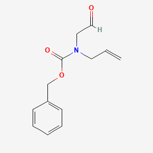 molecular formula C13H15NO3 B1398681 Benzyl allyl(2-oxoethyl)carbamate CAS No. 370880-75-4