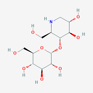 molecular formula C12H23NO9 B013987 4-O-α-D-吡喃葡萄糖基吗啉 CAS No. 80312-32-9