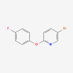 5-Bromo-2-(4-fluorophenoxy)pyridine