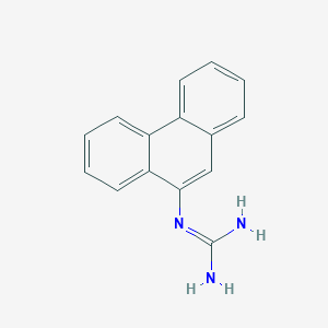 molecular formula C15H13N3 B13987046 2-Phenanthren-9-ylguanidine CAS No. 7467-57-4