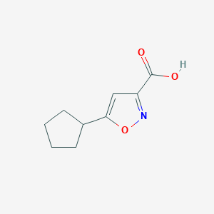 5-Cyclopentyl-isoxazole-3-carboxylic acid