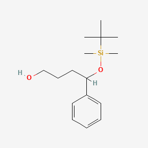 4-((tert-Butyldimethylsilyl)oxy)-4-phenylbutan-1-ol