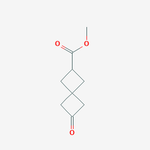 molecular formula C9H12O3 B1398725 Methyl 6-oxospiro[3.3]heptane-2-carboxylate CAS No. 1138480-98-4