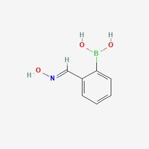 (E)-(2-((Hydroxyimino)methyl)phenyl)boronic acid
