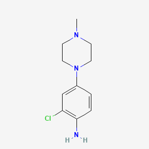 2-Chloro-4-(4-methylpiperazin-1-yl)aniline