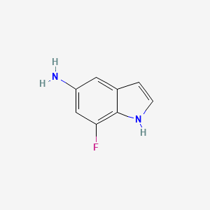7-fluoro-1H-indol-5-amine