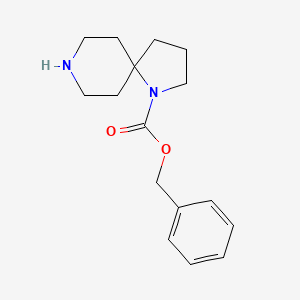 molecular formula C16H22N2O2 B1398739 1-Cbz-1,8-二氮杂螺[4.5]癸烷 CAS No. 1158750-29-8
