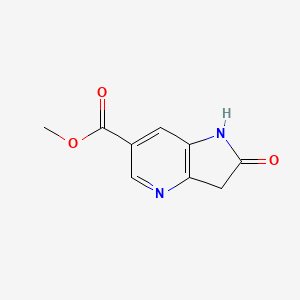 methyl 2-oxo-2,3-dihydro-1H-pyrrolo[3,2-b]pyridine-6-carboxylate