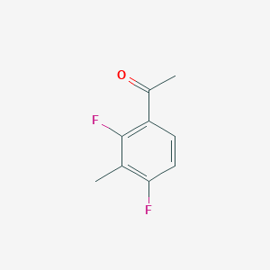 molecular formula C9H8F2O B13987681 1-(2,4-Difluoro-3-methylphenyl)ethanone 