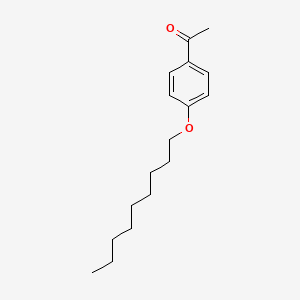 molecular formula C17H26O2 B13987781 1-(4-Nonyloxyphenyl)ethanone CAS No. 39969-59-0