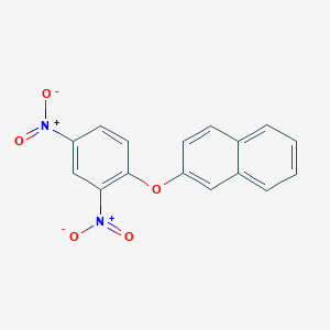 molecular formula C16H10N2O5 B13988117 2-(2,4-Dinitrophenoxy)naphthalene CAS No. 2734-77-2