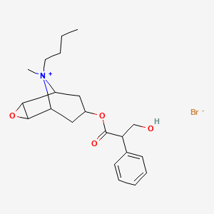 molecular formula C21H30BrNO4 B13988307 Buscopan 
