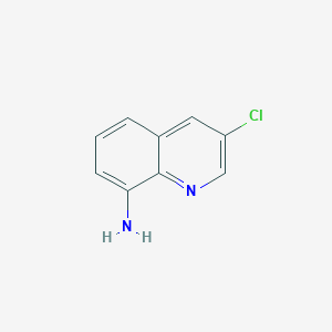 molecular formula C9H7ClN2 B139885 3-Chloroquinolin-8-amine CAS No. 139399-66-9