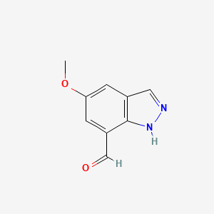 5-methoxy-1H-indazole-7-carbaldehyde