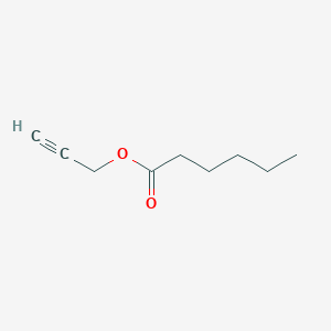 molecular formula C9H14O2 B13988666 Prop-2-yn-1-yl hexanoate CAS No. 1932-94-1