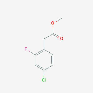 Methyl 2-(4-chloro-2-fluorophenyl)acetate