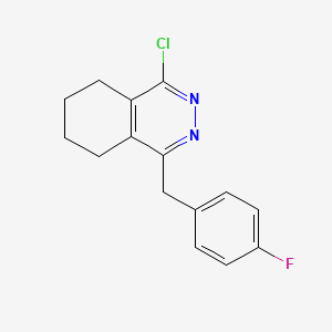 1-Chloro-4-(4-fluorobenzyl)-5,6,7,8-tetrahydrophthalazine