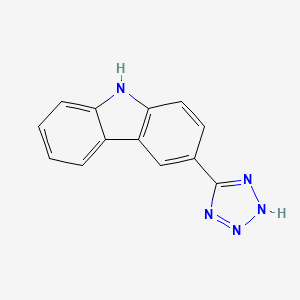3-(1H-1,2,3,4-tetrazol-5-yl)-9H-carbazole