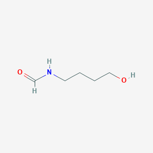 molecular formula C5H11NO2 B13988866 N-(4-hydroxybutyl)formamide 