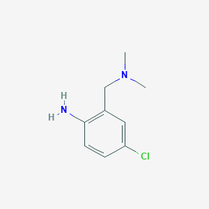 4-Chloro-2-[(dimethylamino)methyl]aniline