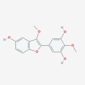 molecular formula C16H14O6 B139889 Gnetifolin A CAS No. 137476-72-3